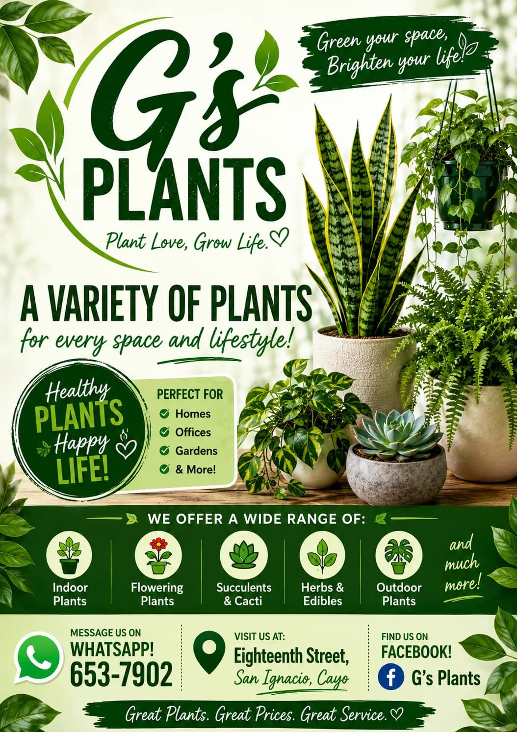 G's plants